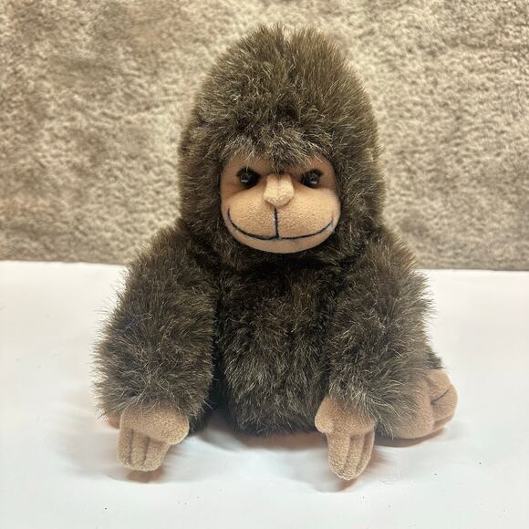 Russ Berrie Gonzo Gorilla Soft Plush Toy Ape Monkey 9" - Picture 1 of 9